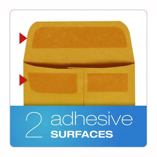 Image of Quality Park QUA50764 Redi-Seal Coin and Small Parts Envelope, #5, Square Flap, Redi-Seal Adhesive Closure, 3.13 x 5.25, Brown Kraft, 500/Box