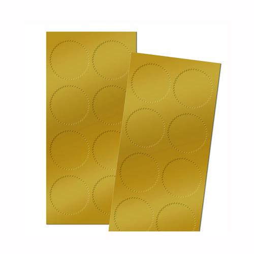Image of Great Papers!® 901200 Seals, 1.75" Diameter, Gold Foil, 50/Pack