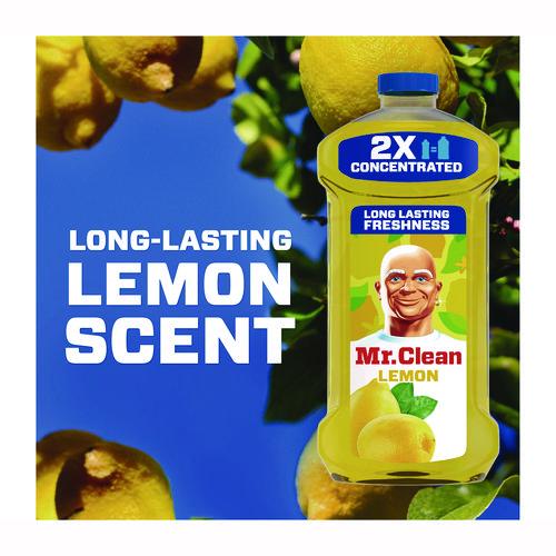 Image of Mr. Clean® 06894/11290 Multipurpose Cleaning Solution, Lemon Scent, 64 oz Bottle