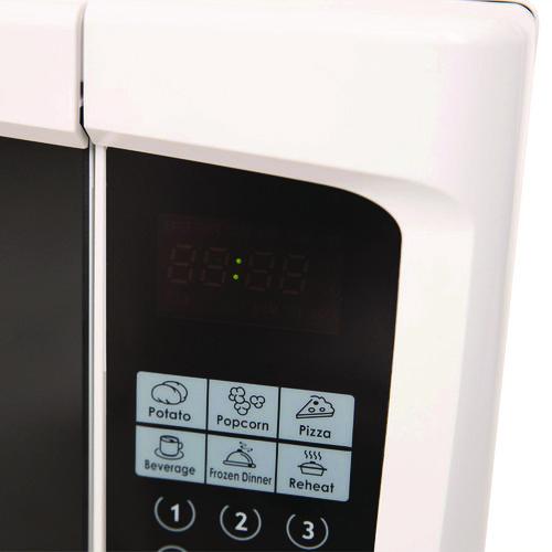 Image of Avanti MT150V0W/450TW 1.4 cu ft Electronic Microwave with Touch Pad, 1,000 W, White