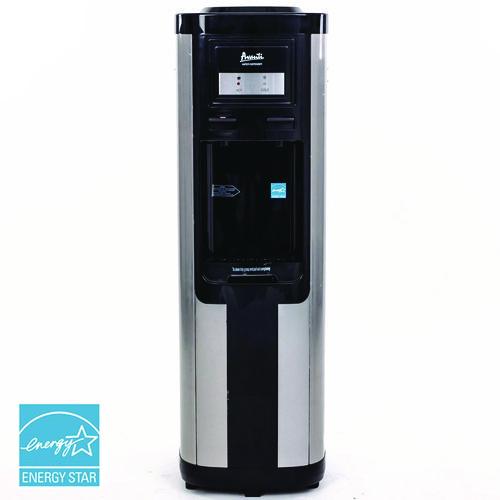 Image of Avanti WDC760I3S Hot and Cold Water Dispenser, 3 gal to 5 gal, 12.25 x 13 x 38.75, Stainless Steel
