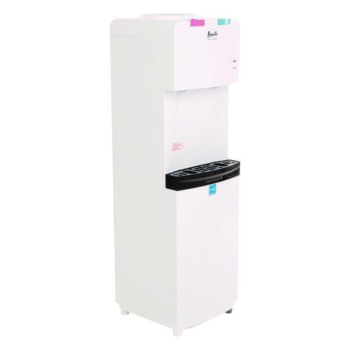 Image of Avanti WDHC770I0W Hot and Cold Water Stand Up Dispenser, 3 gal to 5 gal, 11 x 12 x 36, White