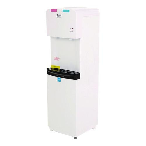 Image of Avanti WDHC770I0W Hot and Cold Water Stand Up Dispenser, 3 gal to 5 gal, 11 x 12 x 36, White