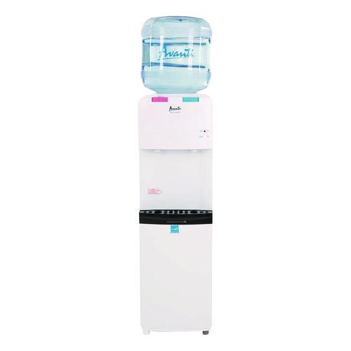 Image of Avanti WDHC770I0W Hot and Cold Water Stand Up Dispenser, 3 gal to 5 gal, 11 x 12 x 36, White