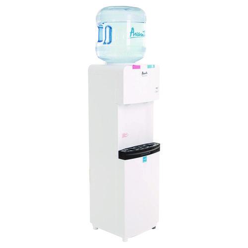 Image of Avanti WDHC770I0W Hot and Cold Water Stand Up Dispenser, 3 gal to 5 gal, 11 x 12 x 36, White