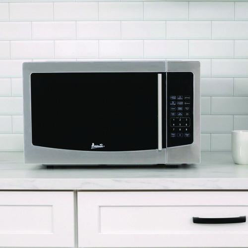 Image of Avanti MT116V4M 1.1 cu ft Compact Microwave Oven, 1,000 W, Mirror-Finish