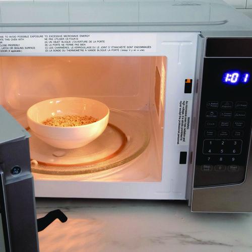 Image of Avanti MT116V4M 1.1 cu ft Compact Microwave Oven, 1,000 W, Mirror-Finish