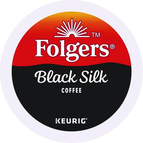Image of Folgers® 5000368733 Gourmet Selections Black Silk Coffee K-Cups, 24/box