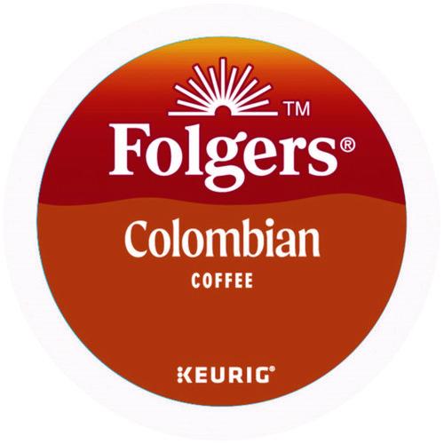Image of Folgers® 5000363990 100% Colombian Coffee K-Cups, 24/box
