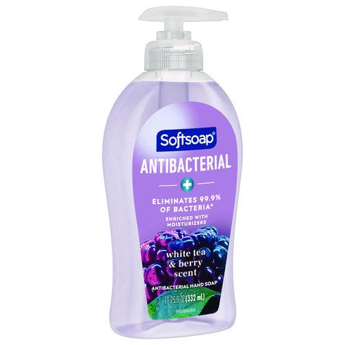 Image of Softsoap® US03574A Antibacterial Hand Soap, White Tea and Berry Fusion Scent, 11.25 oz
