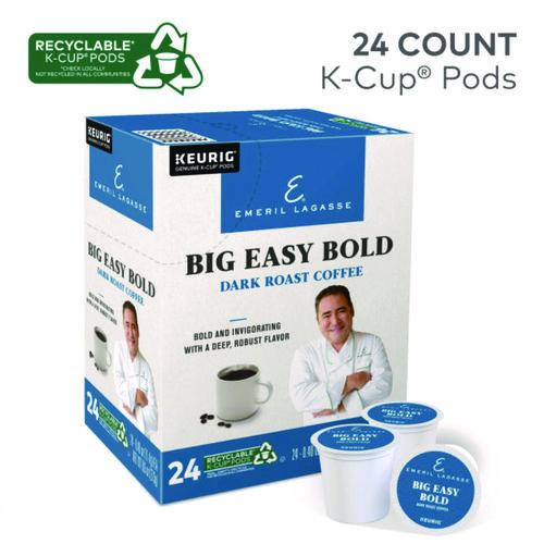 Image of Emeril's 5000346530 Big Easy Bold Coffee K-Cups, 24/box