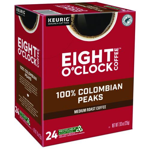 Image of Eight O'Clock 5000359067 Colombian Peaks Coffee K-Cups