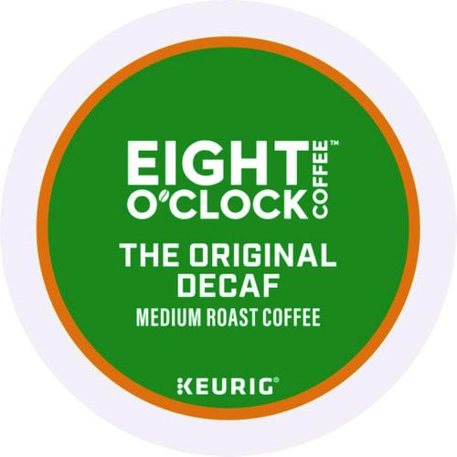 Image of Eight O'Clock 5000384811 Original Decaf Coffee K-Cups, 24/box