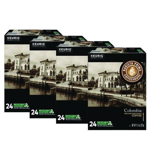 Image of Barista Prima Coffeehouse® 5000330094 Colombia K-Cups Coffee Pack, 96/carton