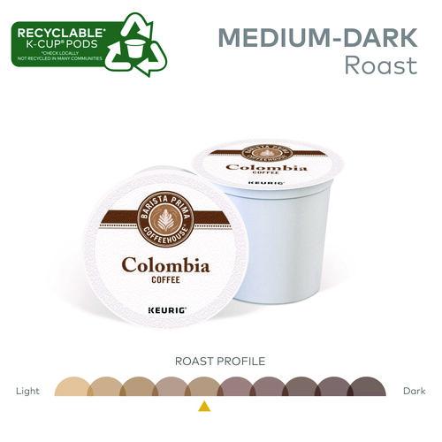 Image of Barista Prima Coffeehouse® 5000330094 Colombia K-Cups Coffee Pack, 96/carton