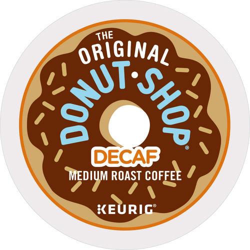 Image of The Original Donut Shop® 5000341140 Donut Shop Decaf Coffee K-Cups, 24/box