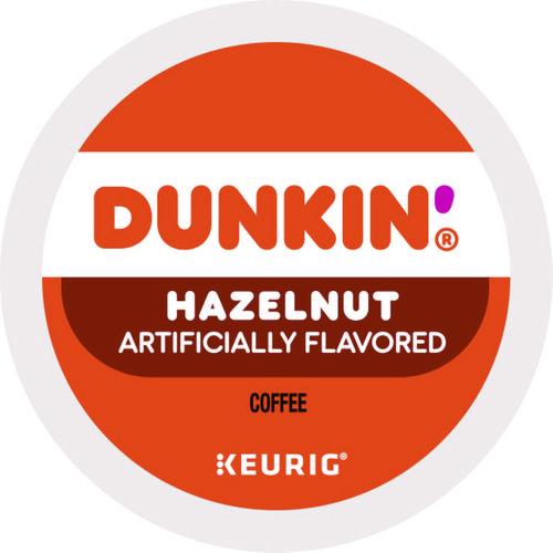 Image of Dunkin'® 5000363273 K-Cup Pods, Hazelnut, 22/box