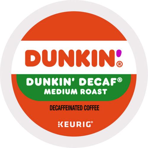 Image of Dunkin'® 5000380568 K-Cup Pods, Dunkin' Decaf, 22/box