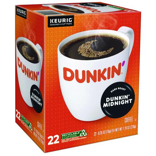 Image of Dunkin'® 5000380335 K-Cup Pods, Original Dark Roast, 22/box