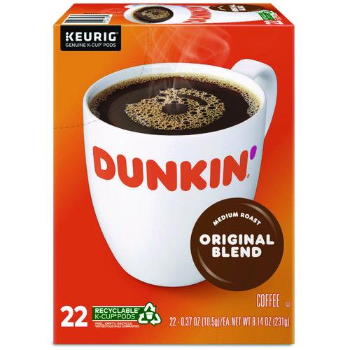Image of Dunkin'® 5000380509 K-Cup Pods, Original Blend,  22/Box