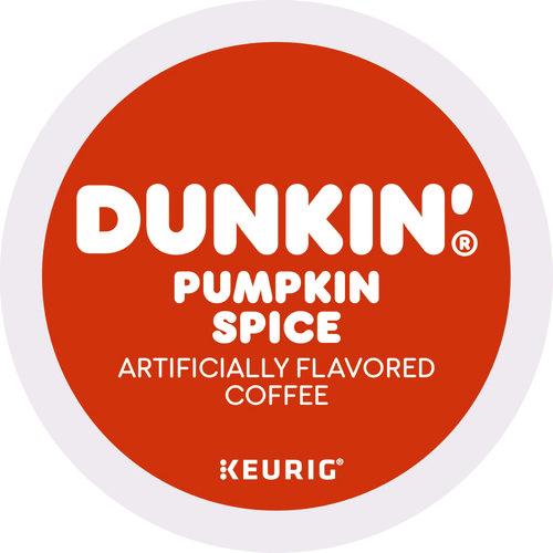 Image of Dunkin'® 5000364868 K-Cup Pods, Pumpkin Spice, 22/box