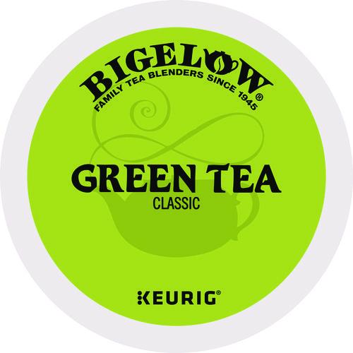 Image of Bigelow® 5000363992 Green Tea K-Cup Pack, 24/box, 4 Box/carton