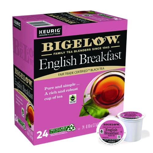 Image of Bigelow® 5000363676 English Breakfast Tea K-Cups Pack, 24/box