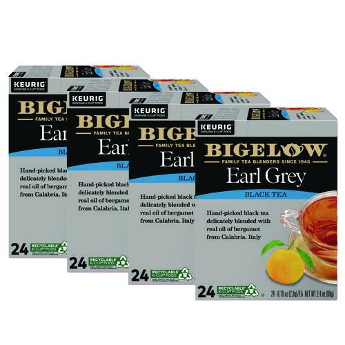 Image of Bigelow® 5000363675 Earl Grey Tea K-Cup Pack, 24/box, 4 Box/carton
