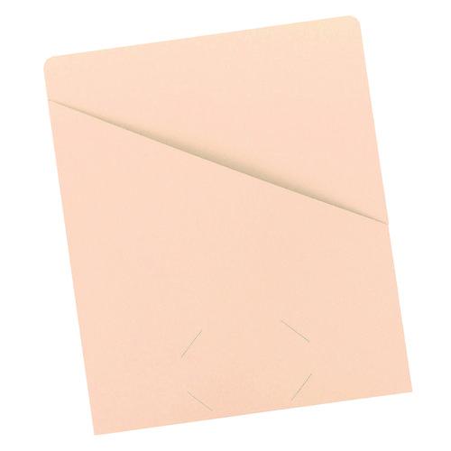 Image of Smead 75430 Organized Up Slash Jackets, Letter Size, Manila, 25/Pack