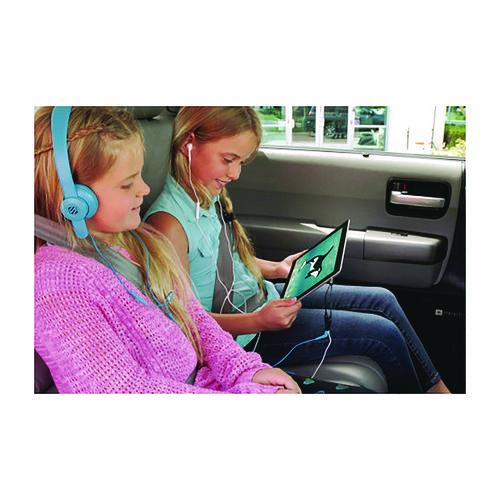 Image of Scosche® IUHPS TuneShare 3.5 mm to 3.5 mm Audio Splitter, Black