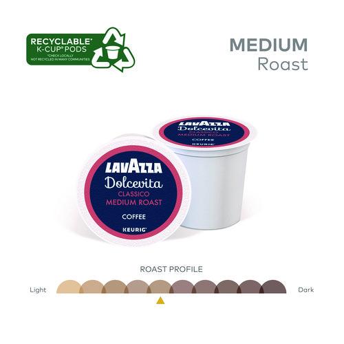 Image of Lavazza 5000382576 Classico Coffee K-Cups, 22/Box
