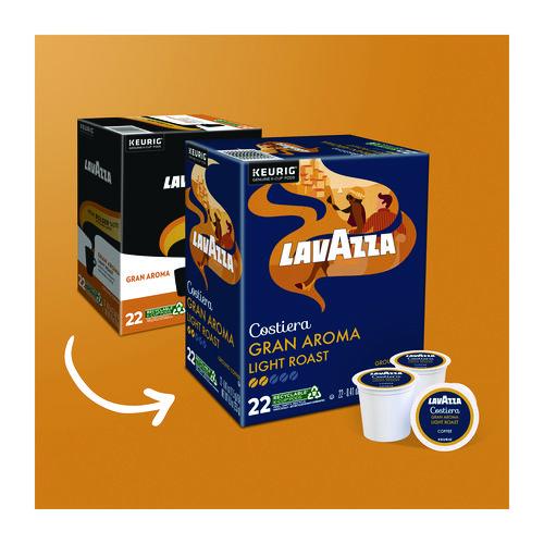 Image of Lavazza 5000382578 Gran Aroma Coffee K-Cups, 22/Box