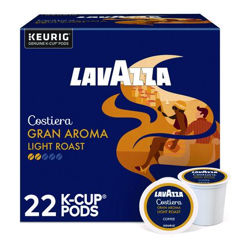Image of Lavazza 5000382578 Gran Aroma Coffee K-Cups, 22/Box