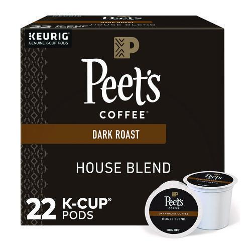 Image of Peet's Coffee & Tea® 5000379613 House Blend Coffee K-Cups, 22/box