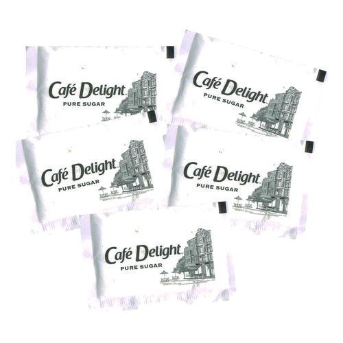 Image of Cafe Delight SUG45470 Pure Sugar Packets, 0.11 oz Packet, 1,000/Carton