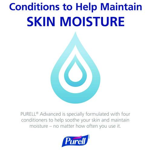 Image of PURELL® 5456-04 Advanced Hand Sanitizer TFX Refill, Gel, 1,200 mL, Unscented