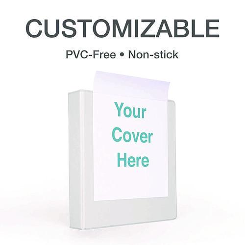 Image of CardinalÂ® Premier Easy Open Clearvue Locking Slant-D Ring Binder, 3 Rings, 1" Capacity, 11 X 8.5, White