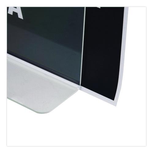 Image of NuDell 38020 Acrylic Sign Holder, 8.5" x 11", Clear