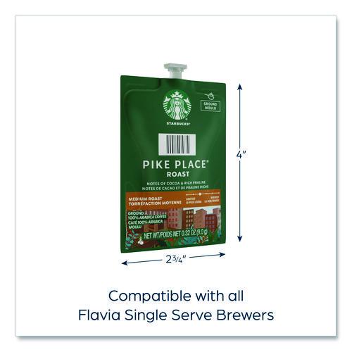 Image of FLAVIA® 48725 Starbucks Pike Place Roast Coffee Freshpack, 38/Carton
