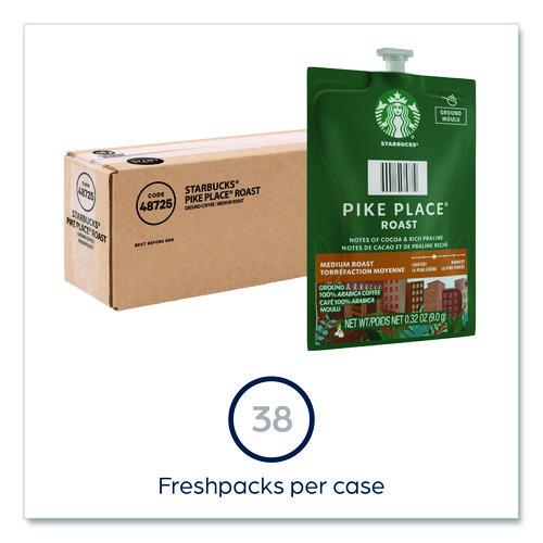 Image of FLAVIA® 48725 Starbucks Pike Place Roast Coffee Freshpack, 38/Carton