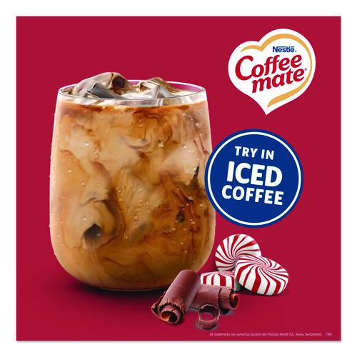 Image of Coffee mate® Liquid Coffee Creamer, Peppermint Mocha, 0.38 Oz Mini Cups, 50/box