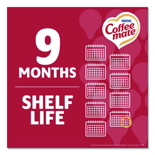Image of Coffee mate® Liquid Coffee Creamer, Peppermint Mocha, 0.38 Oz Mini Cups, 50/box
