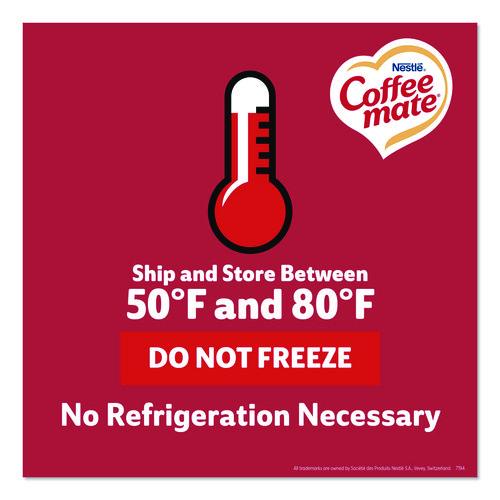 Image of Coffee mate® Liquid Coffee Creamer, Peppermint Mocha, 0.38 Oz Mini Cups, 50/box