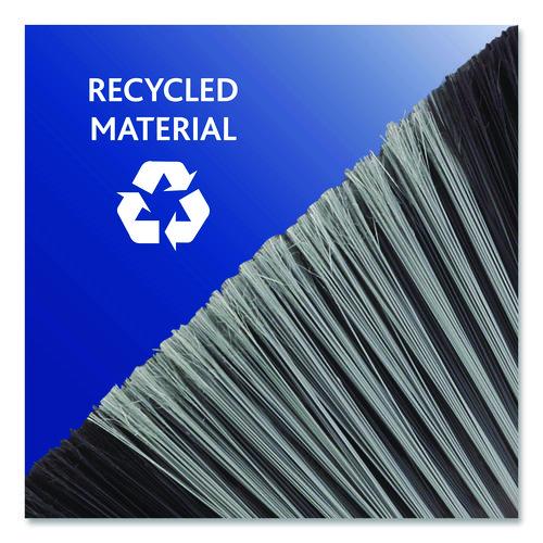 Image of O-Cedar® 168020EA PowerCorner Pet Pro Broom and Step-On Dust Pan, 56" Length, Red/Black/Gray