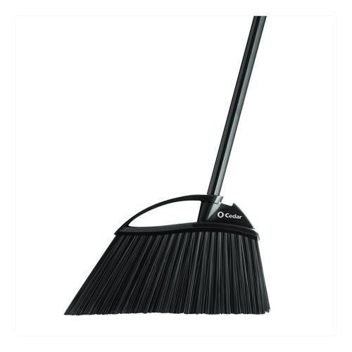 Image of O-Cedar® 168215EA Outdoor PowerCorner Angle Broom, 55" Length, Black/Gray
