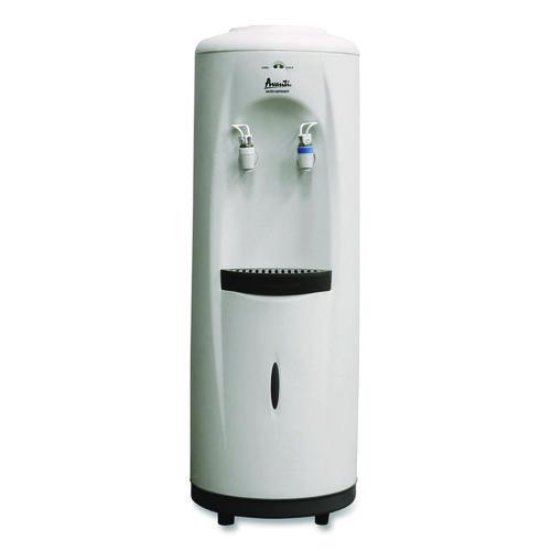 Image of Avanti WD360 Cold and Room Temperature Water Dispenser, 3 gal to 5 gal, 11.5 x 12.5 x 34, White