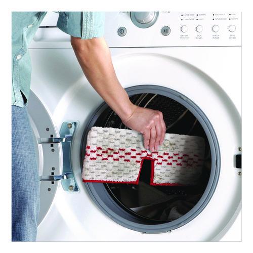 Image of O-Cedar® 173563EA ProMist MAX Spray Mop, Red/White/Gray Microfiber Head, 48" Red/Black/Gray Plastic Handle