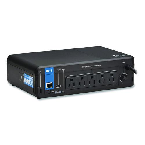 Image of Tripp Lite by Eaton BC850RNC Standby Cloud-Connected UPS with Remote Monitoring, 5 Outlets, 850 VA, 190 J