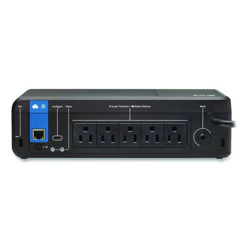 Image of Tripp Lite by Eaton BC850RNC Standby Cloud-Connected UPS with Remote Monitoring, 5 Outlets, 850 VA, 190 J