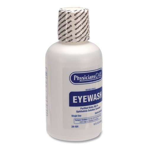 Image of PhysiciansCare® by First Aid Only® 90546 Eye Wash, 16 oz Bottle, 12/Carton